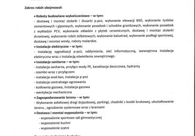 3. Szkoła Podstawowa w Rabkowej - Roboty wykonczeniowe-1